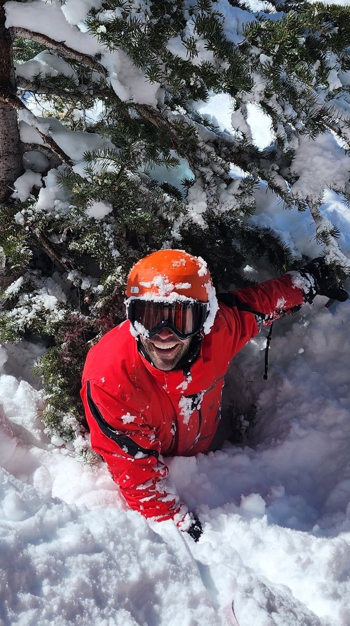 Ben in the backcountry